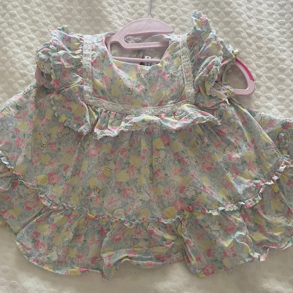 Janie and jack baby girl Easter dress
